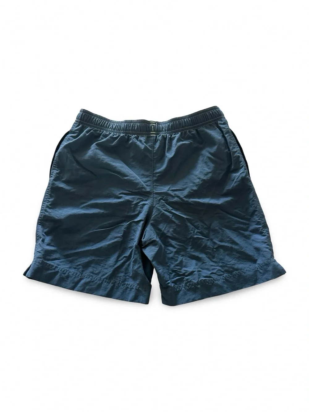 Patagonia Kids blue Swim Trunks with White Drawstring